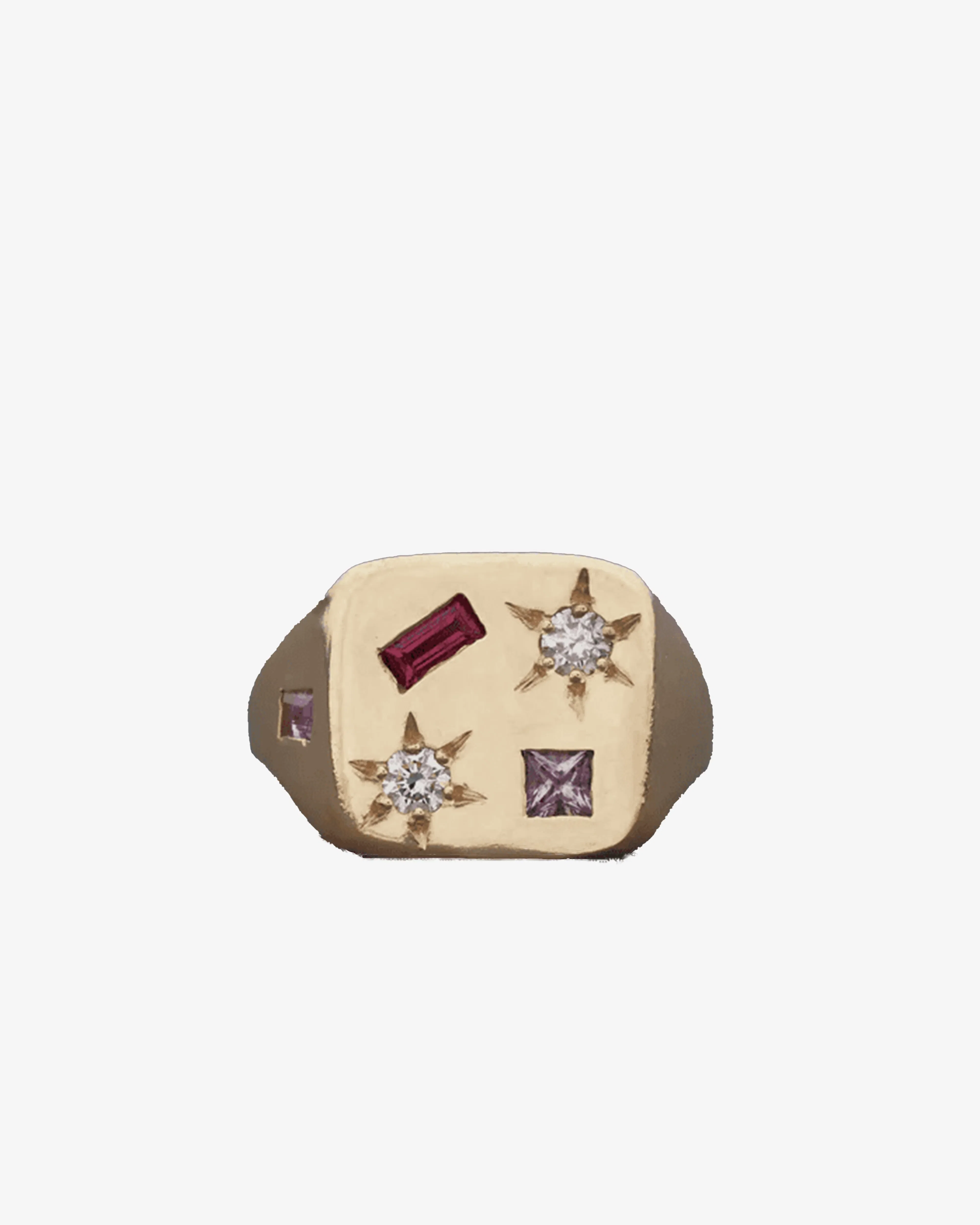 Seb Brown - Gold Tablet Ring - (Gold)