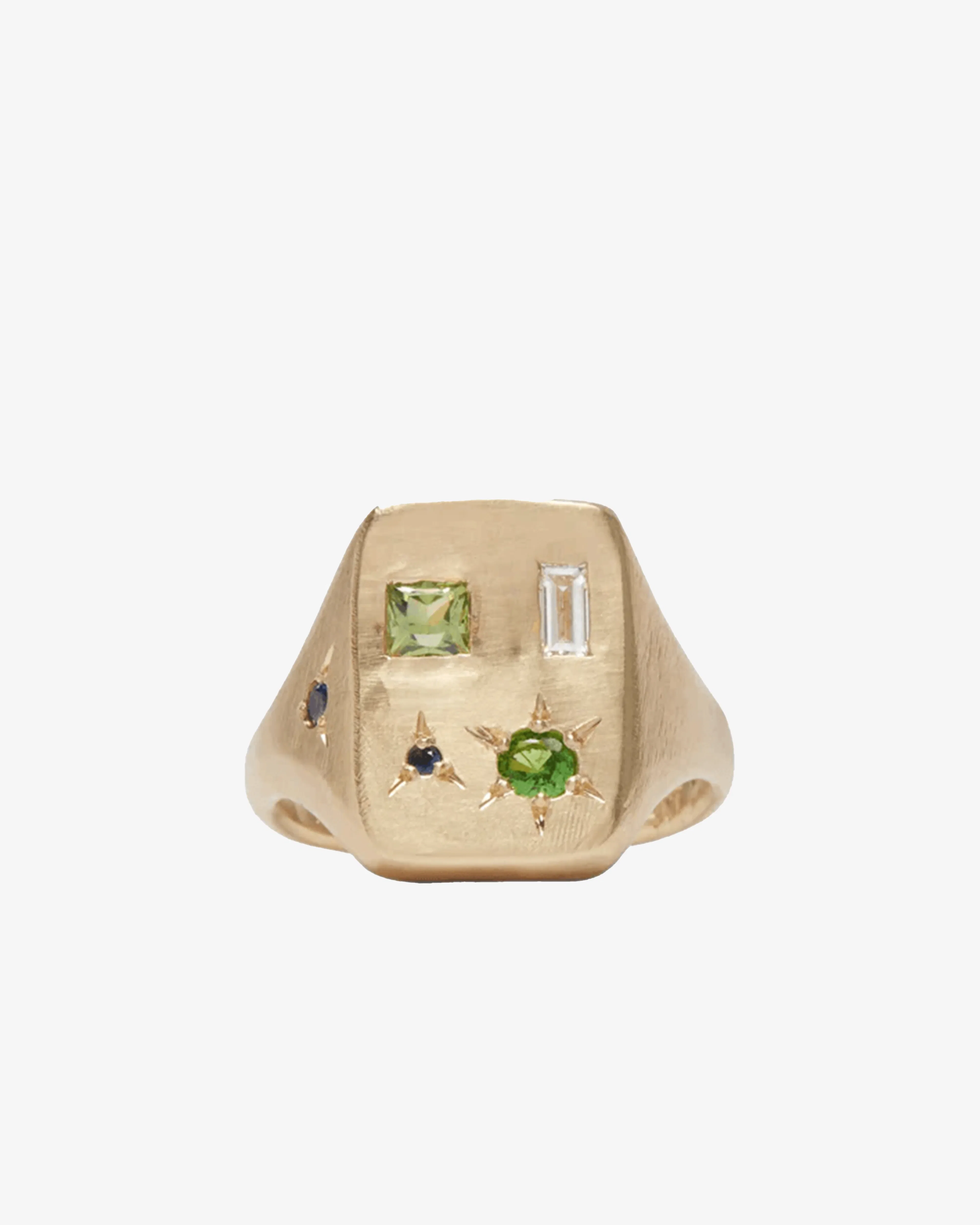 Seb Brown - Geometric Ring - (Gold)