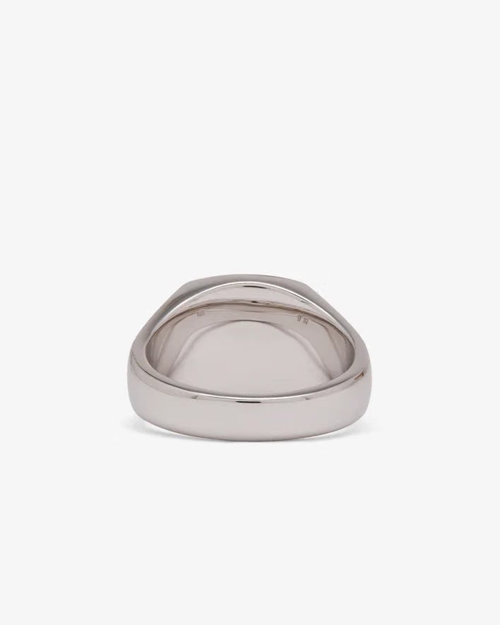Tom Wood - Kay Ring White Mop - (Silver)