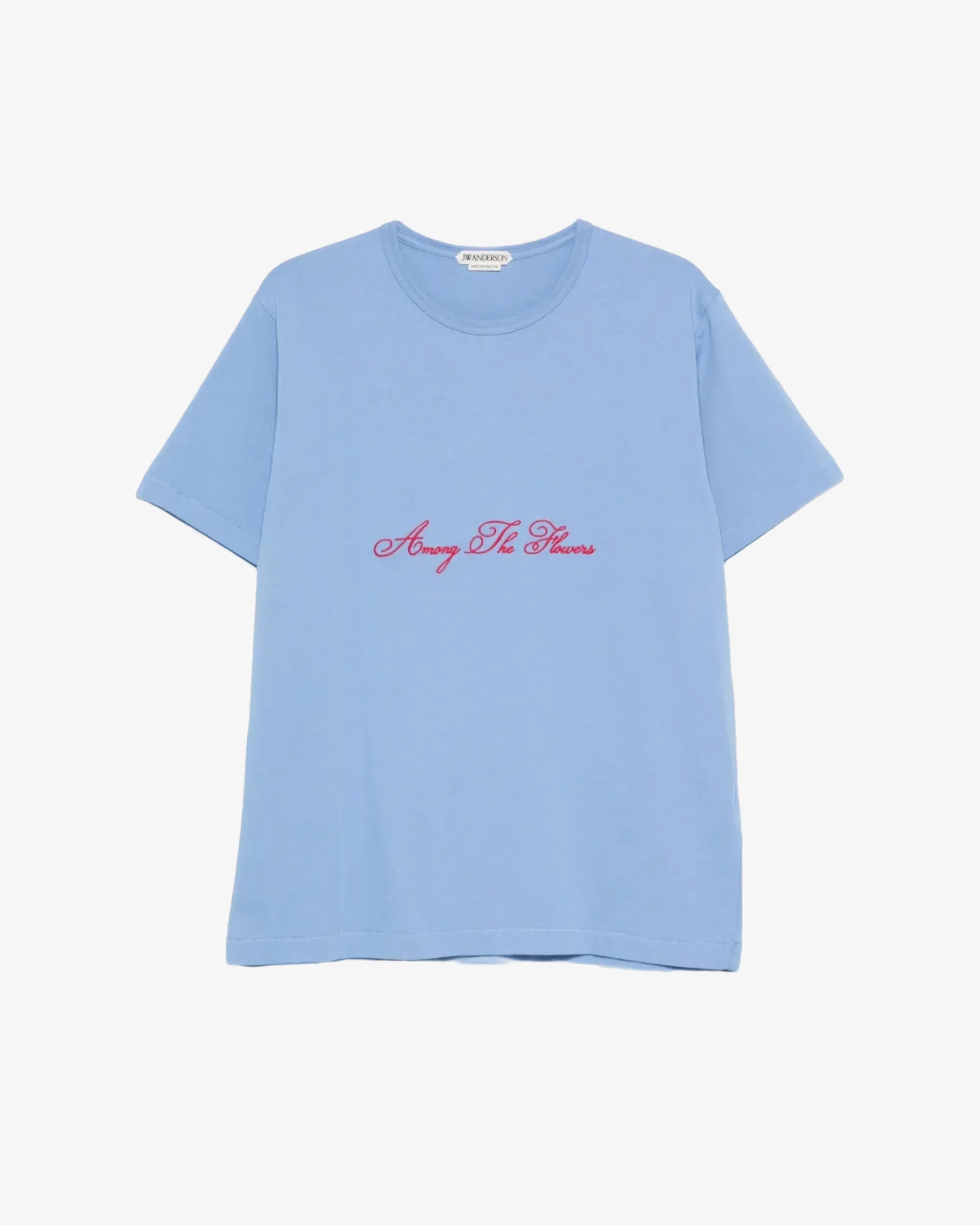 JW Anderson J.W. Anderson - Men's Among The Flowers T-Shirt - (Light Blue)