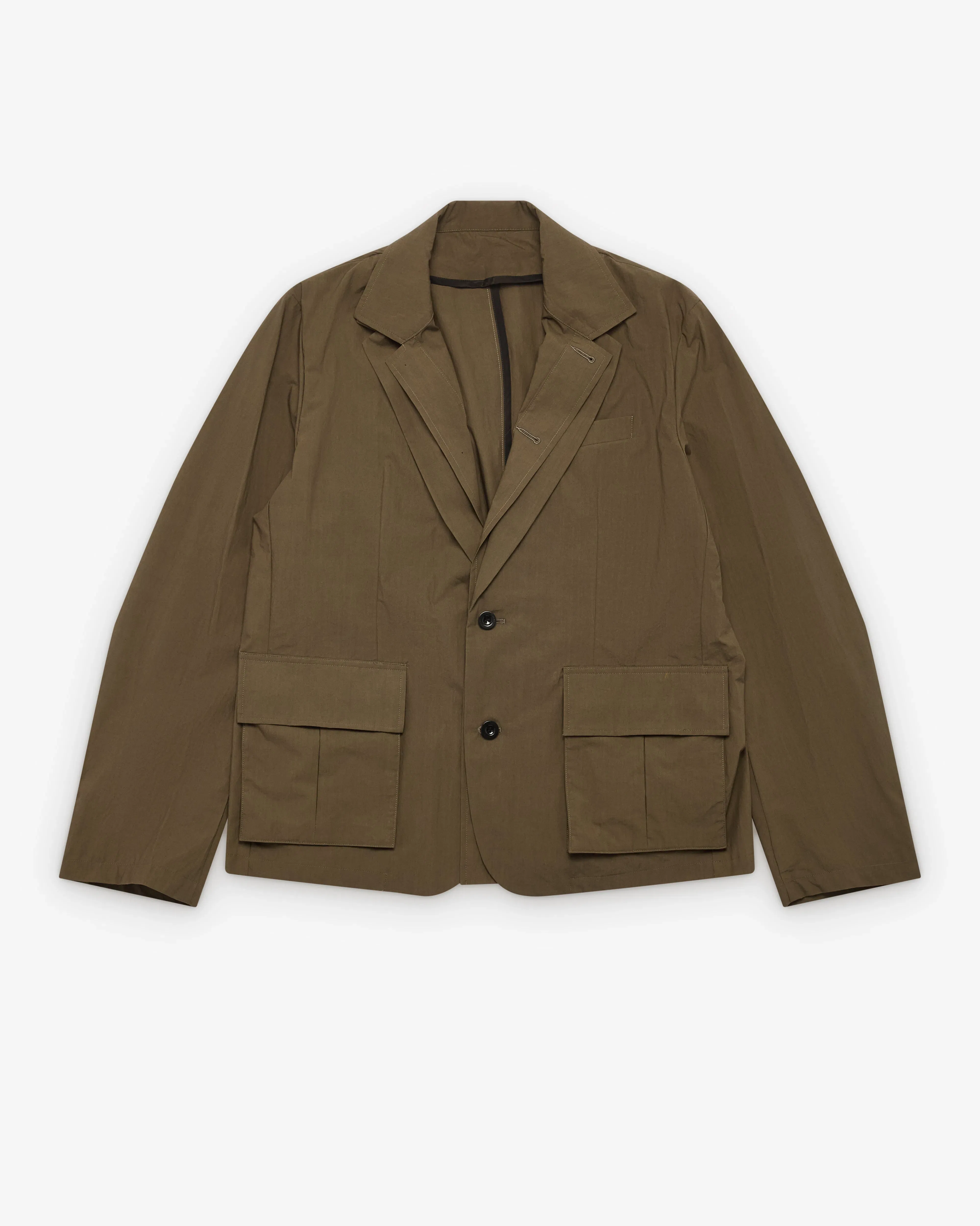 SACAI - Men's Cotton Typewriter Jacket - (Brown550)