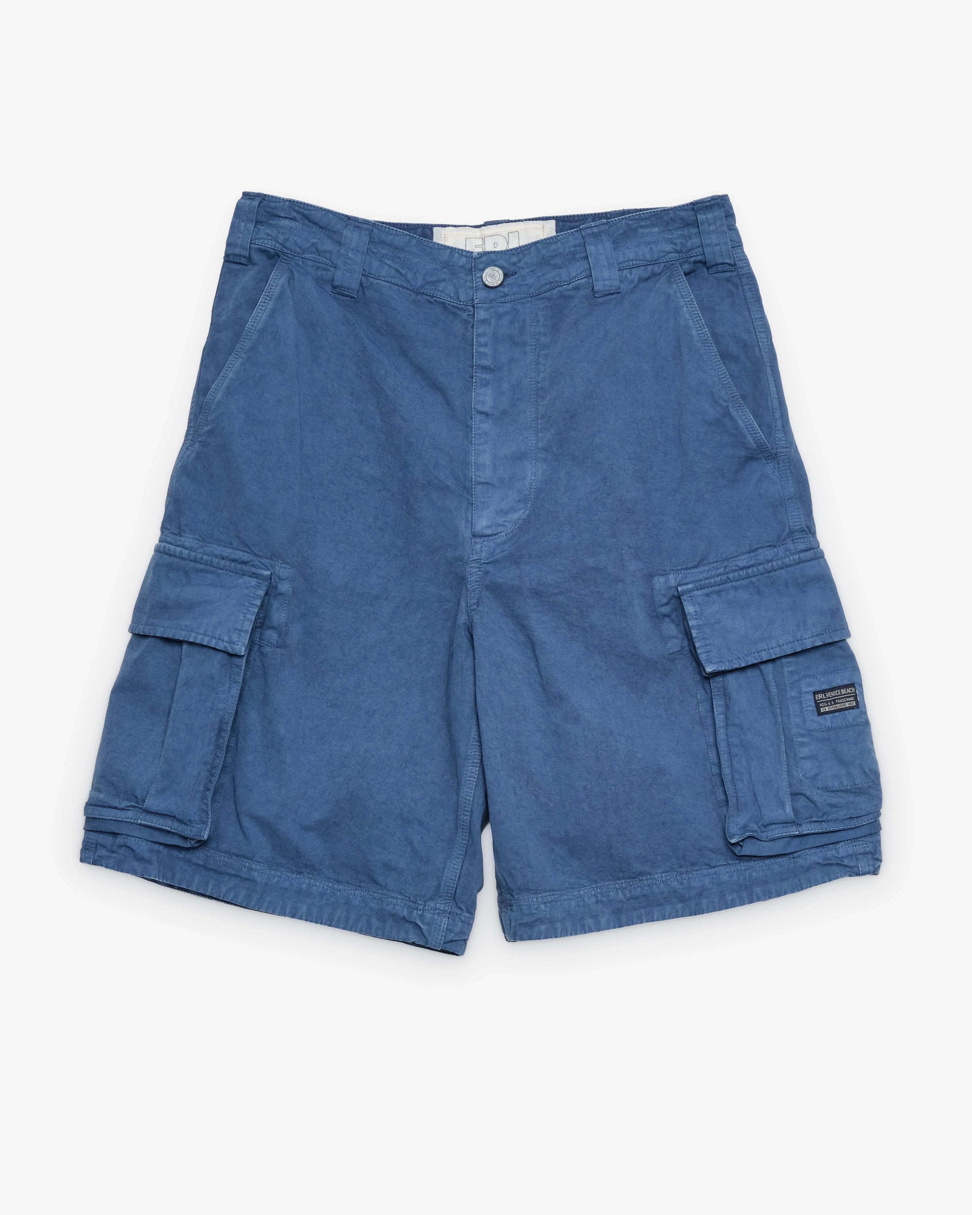 ERL - Men's Cargo Shorts - (Blue)