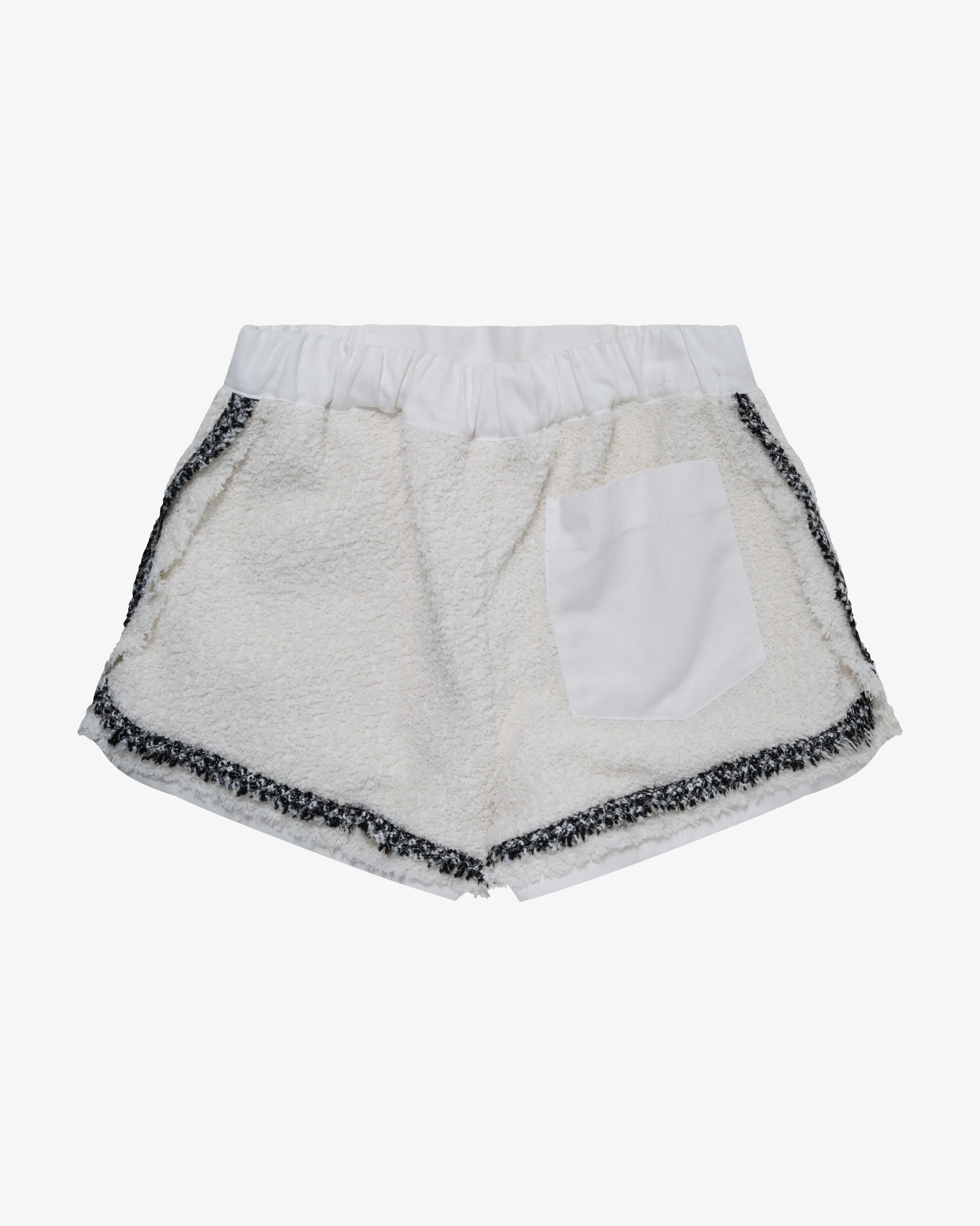 SACAI - Women's Tweed Shorts - (Off-White)