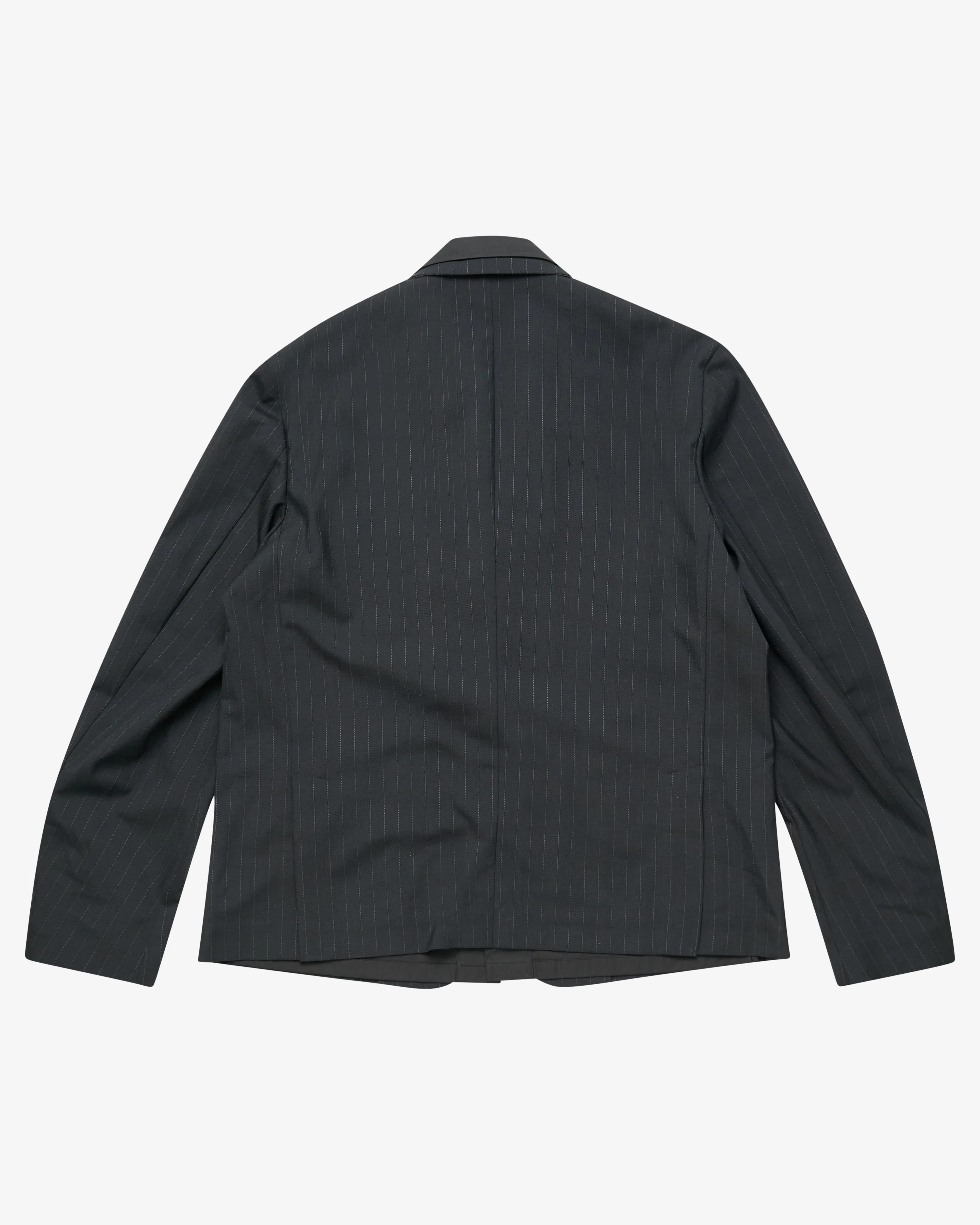 SACAI - Men's Chalk Stripe Jacket - (Black)