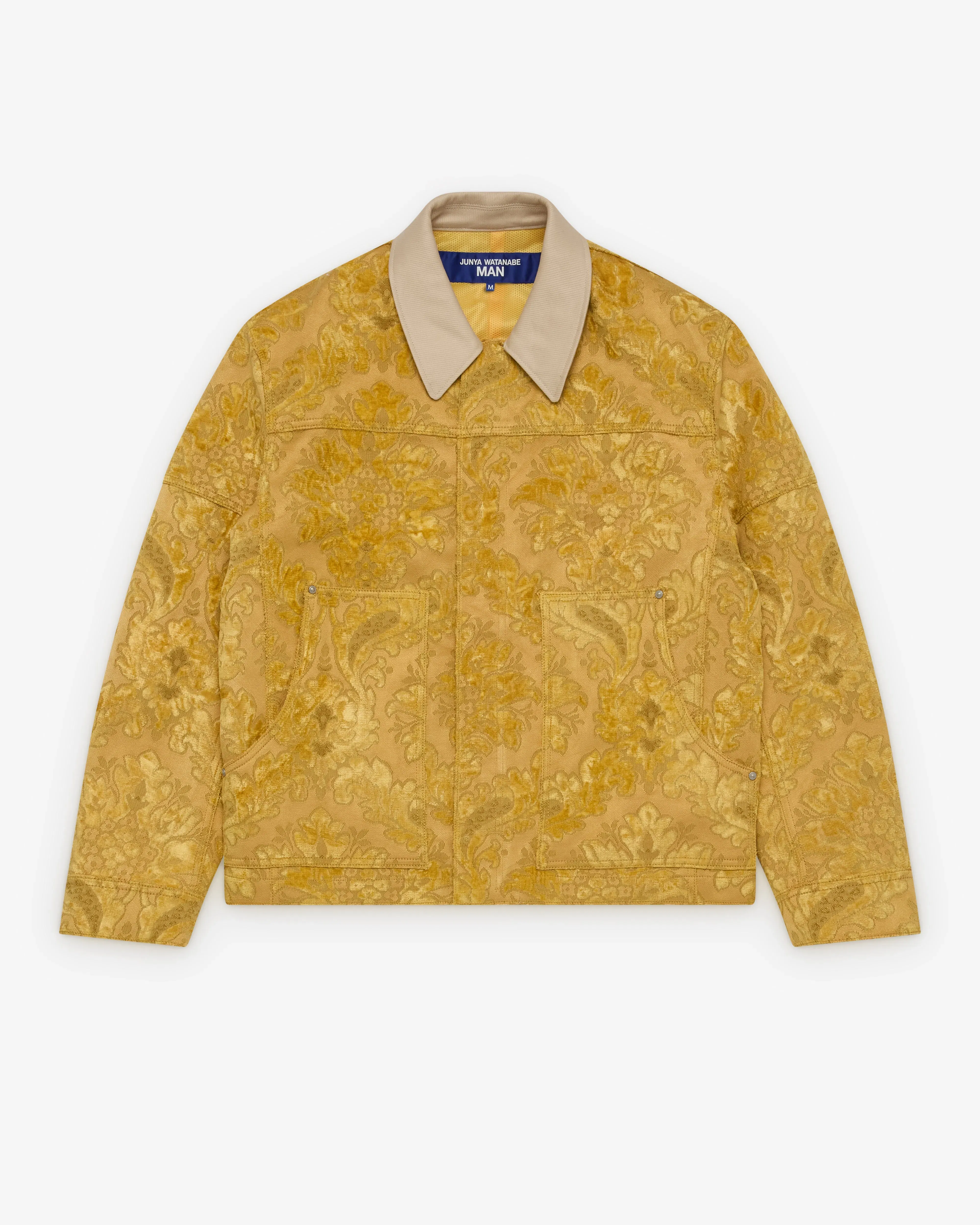 Junya Watanabe Man - Men's Floral Pattern Jacket - (Yellow)