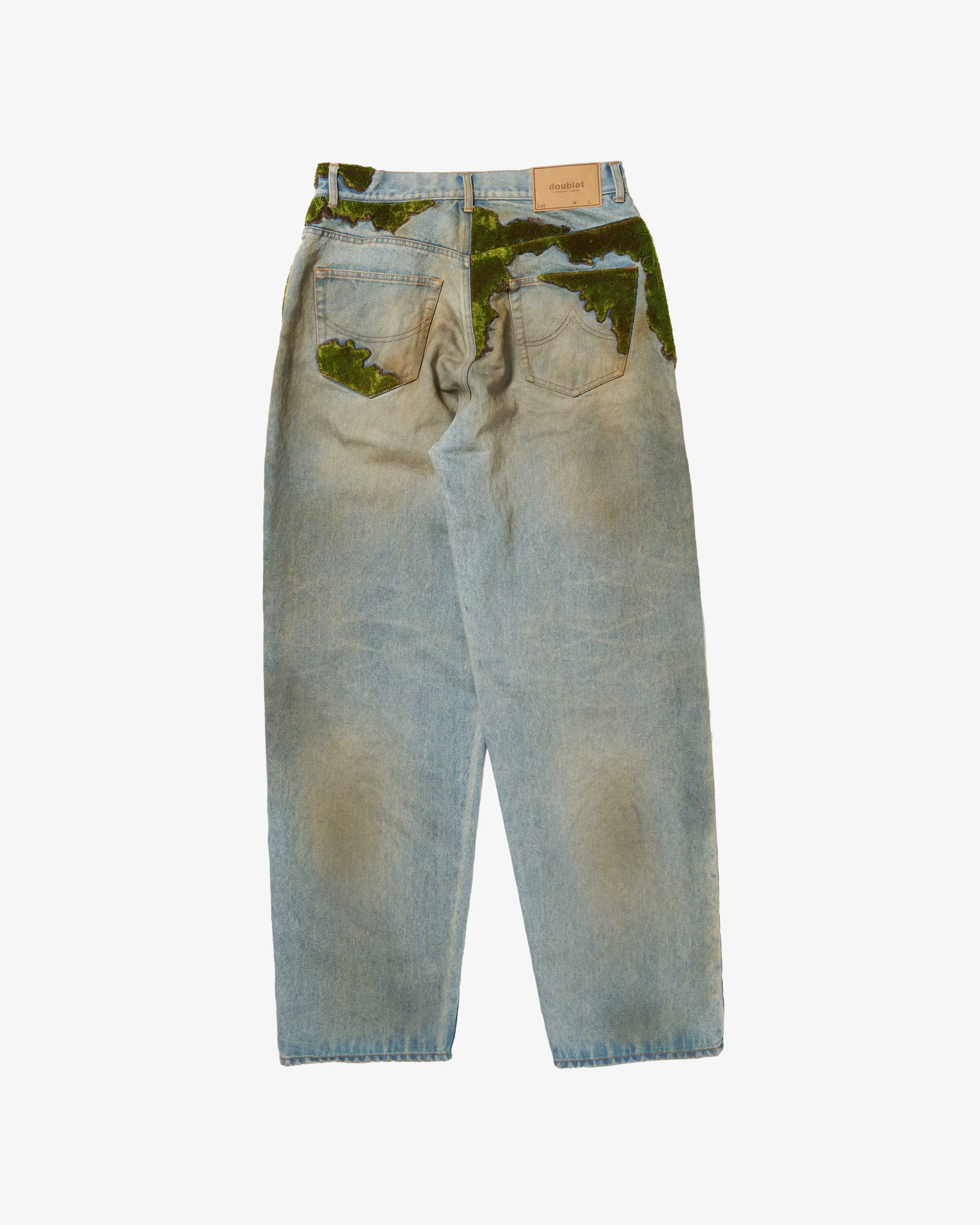 Doublet - Men's Moss-Grown Wood Denim Pants - (Indigo)