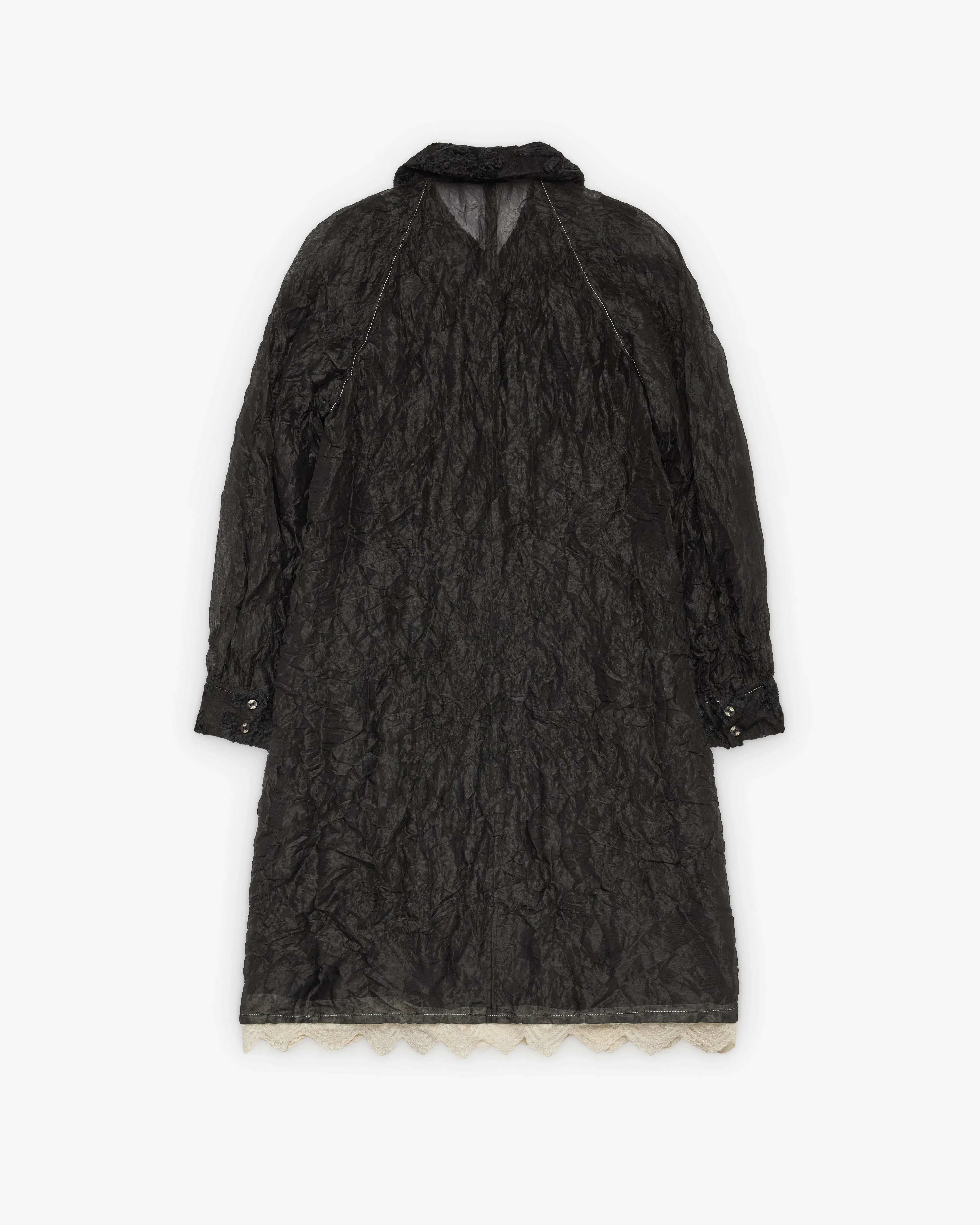 RENLI SU - Women's Crinkled Dress - (Black)