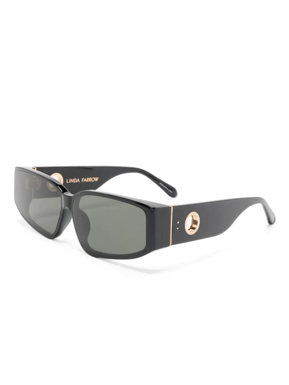 Senna rectangle-frame sunglasses
