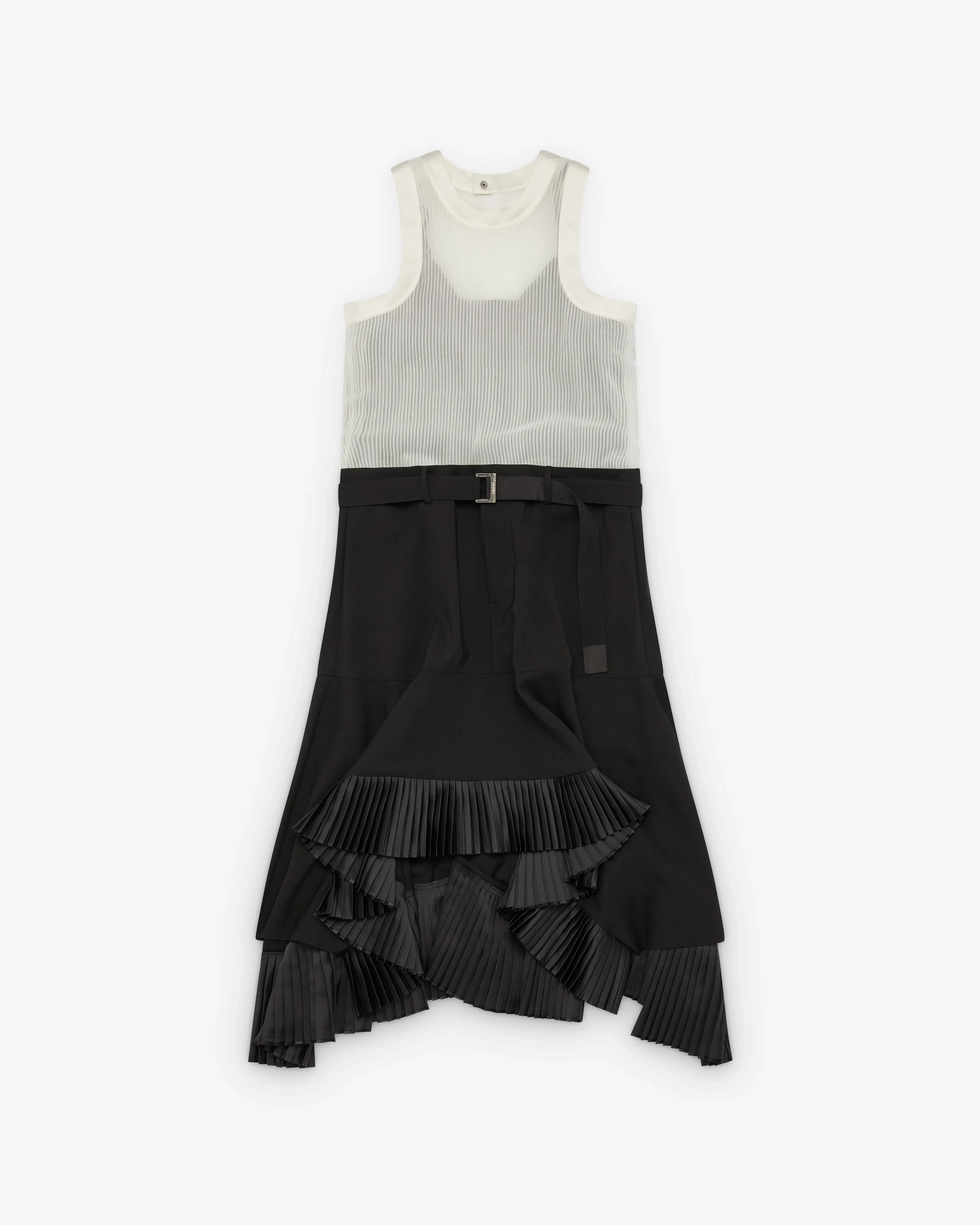 SACAI - Women's Sleeveless Dress - (White004)