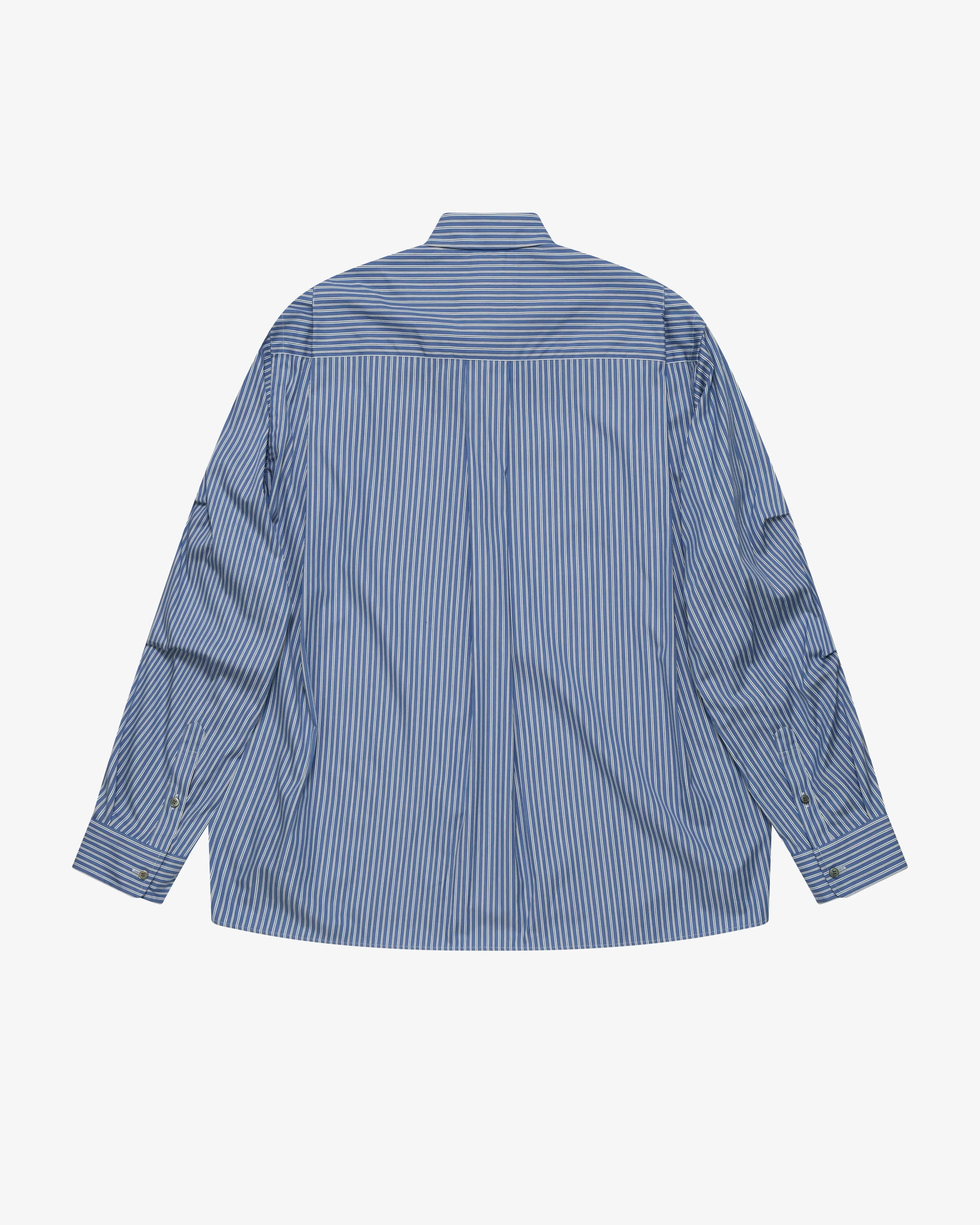 SACAI - Men's Poplin Shirt - (Stripes)