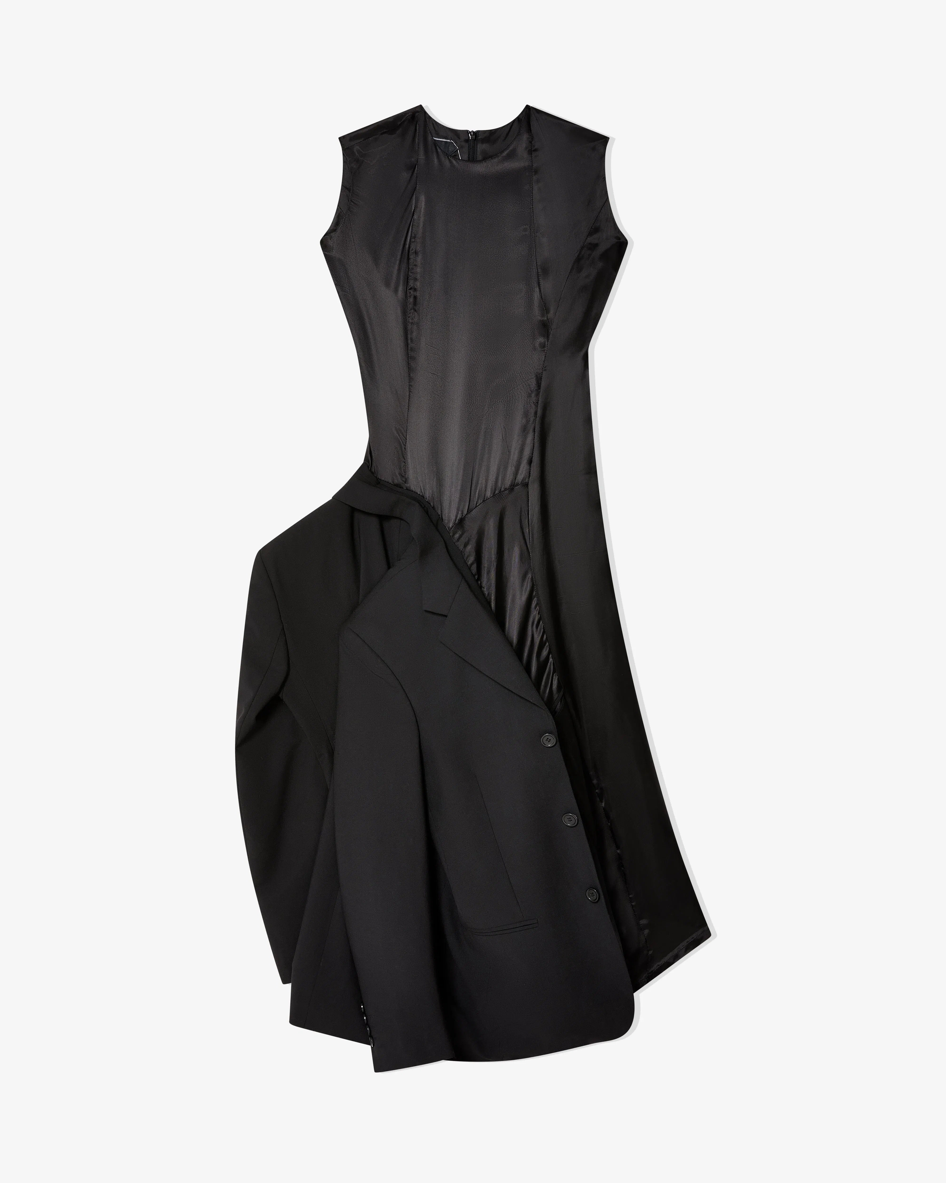 HODAKOVA - Women's Inside Out Suit Jacket Dress - (Black)
