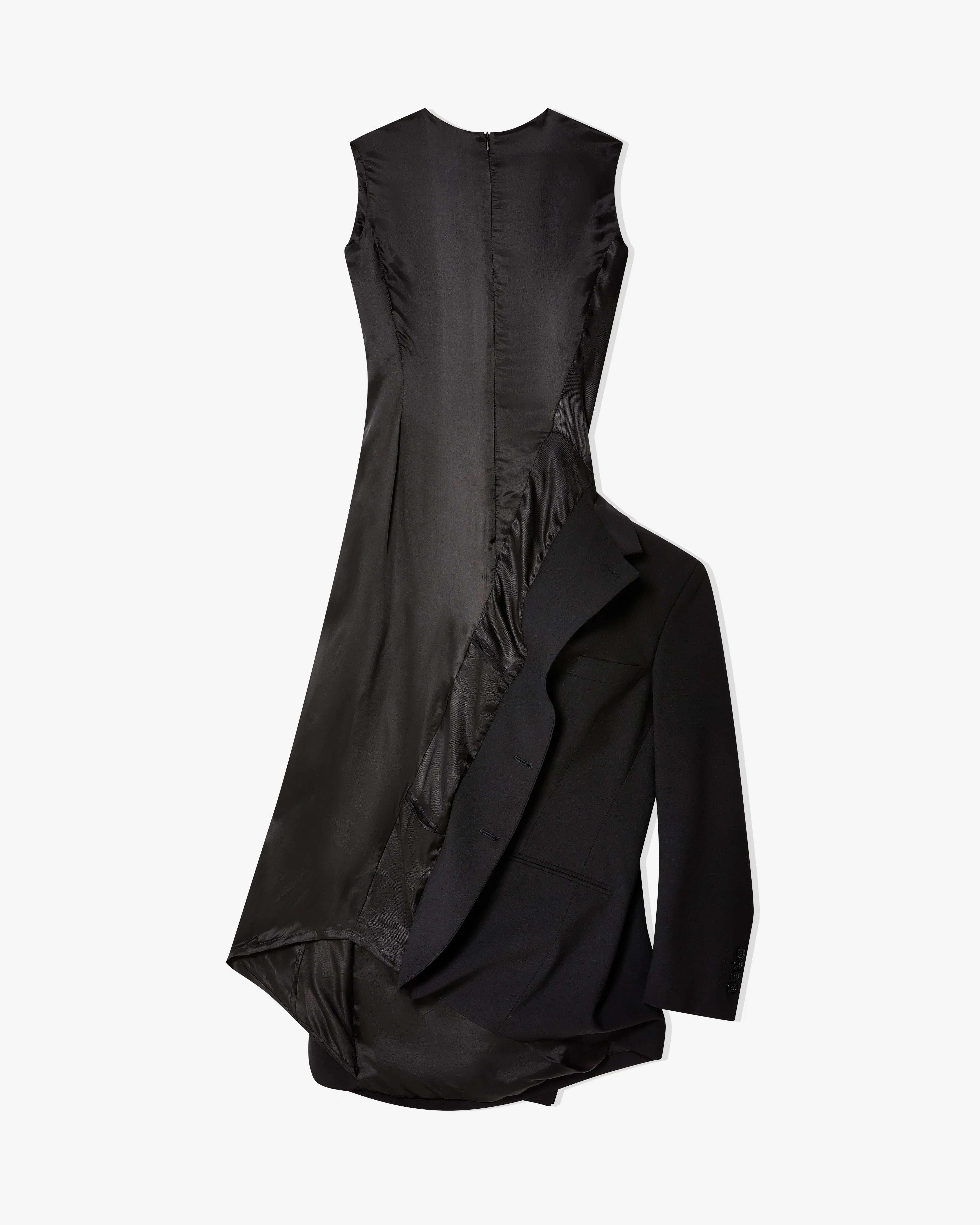 HODAKOVA - Women's Inside Out Suit Jacket Dress - (Black)