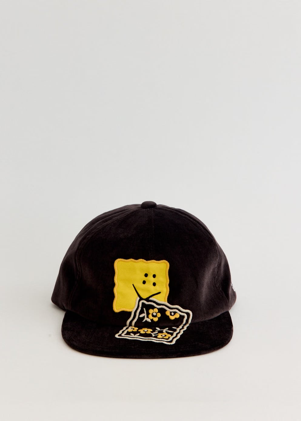 KAPITAL Velveteen Baseball Cap (PECKISH RAINBOWY)