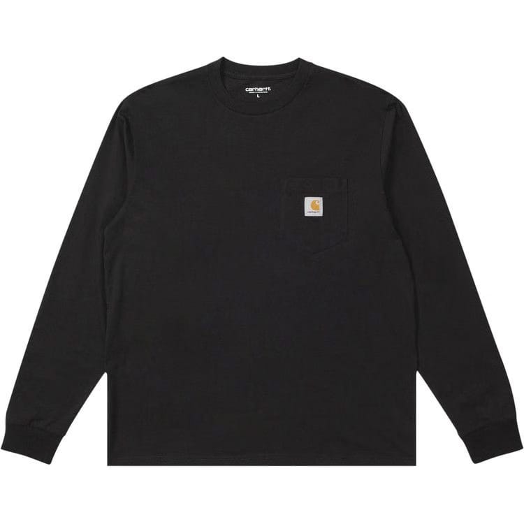 Carhartt WIP Long-Sleeve Pocket T-Shirt Black