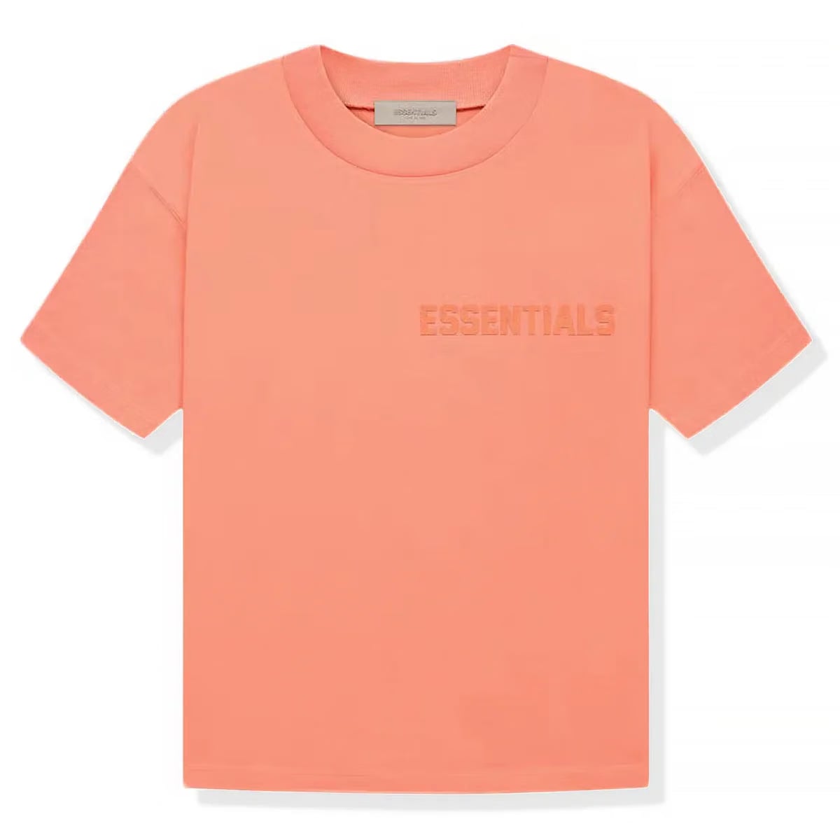 Fear Of God Essentials Bundle Completo Tee + Sweatshorts Coral