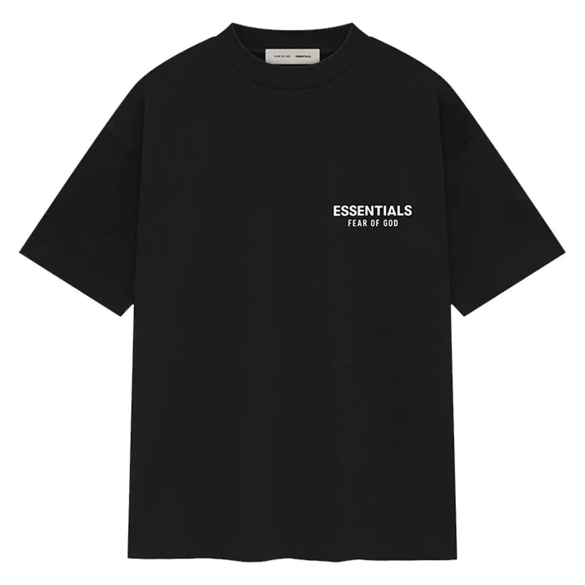Fear Of God Essentials Bundle Completo Classic Tee + Sweatshorts Jet Black