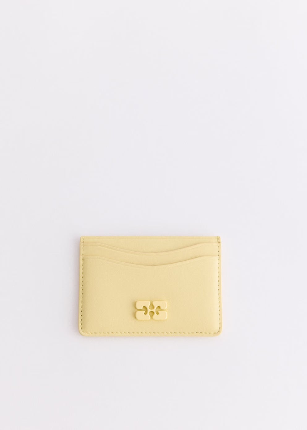 GANNI Bou Card Holder Butter