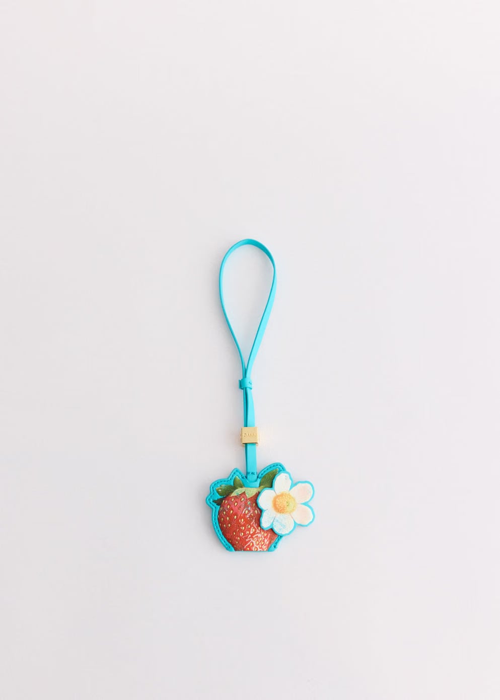 GANNI Strawberry Flower Keyring