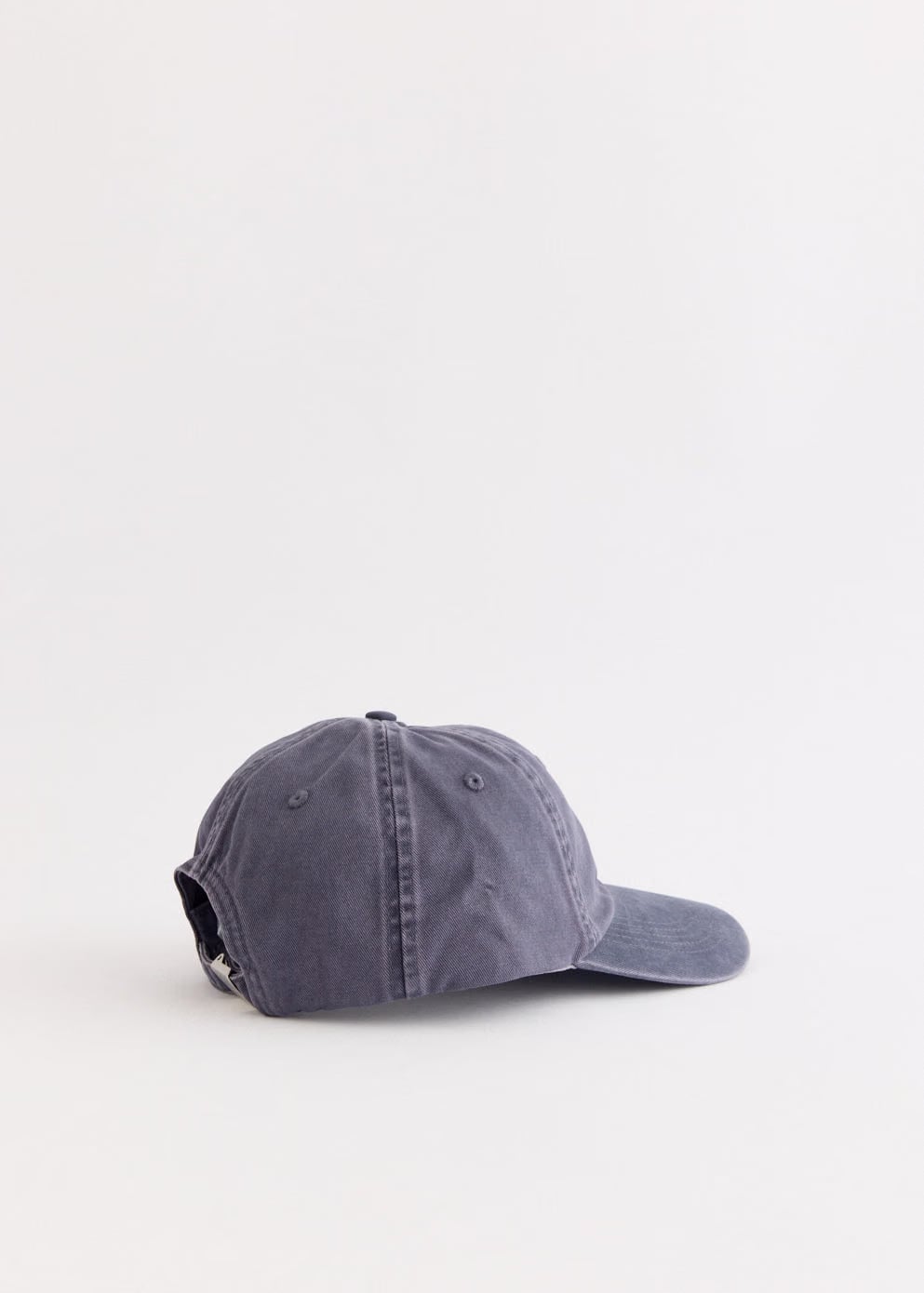 Stone Island Brushed Cotton Gabardine Tonal Logo Cap