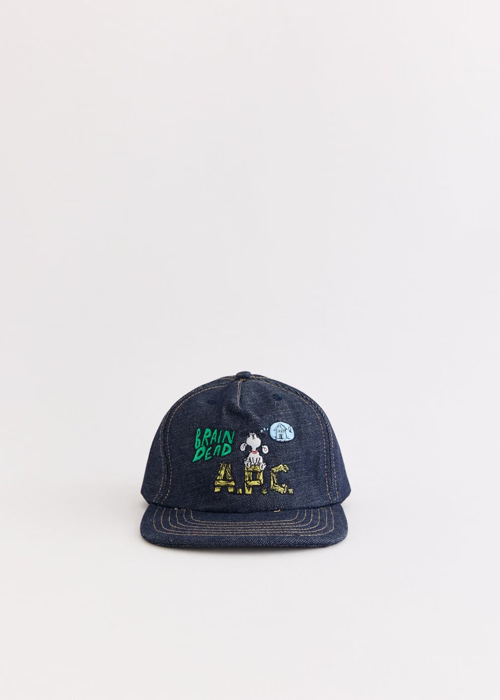 A.P.C. x Brain Dead 5 Panel Cap