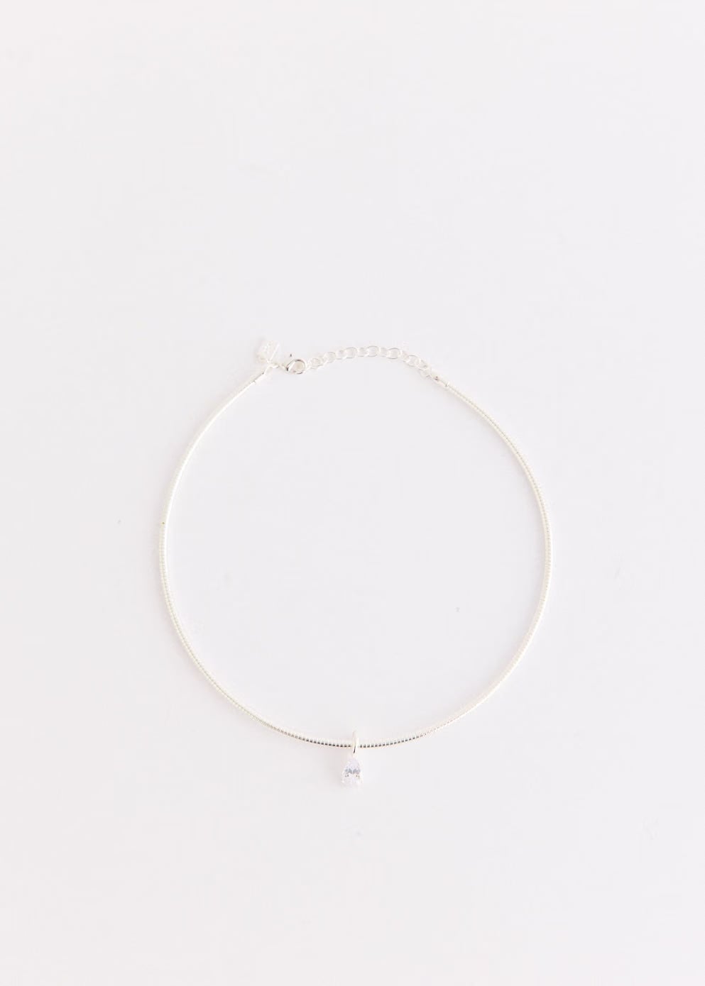 Crystal Haze Aura Bangle Necklace