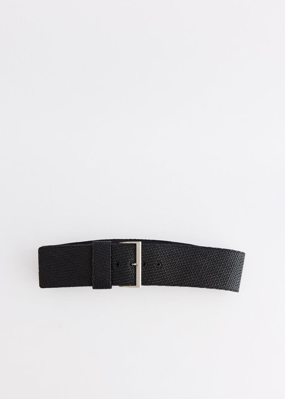 St. Agni Woven Wide Belt