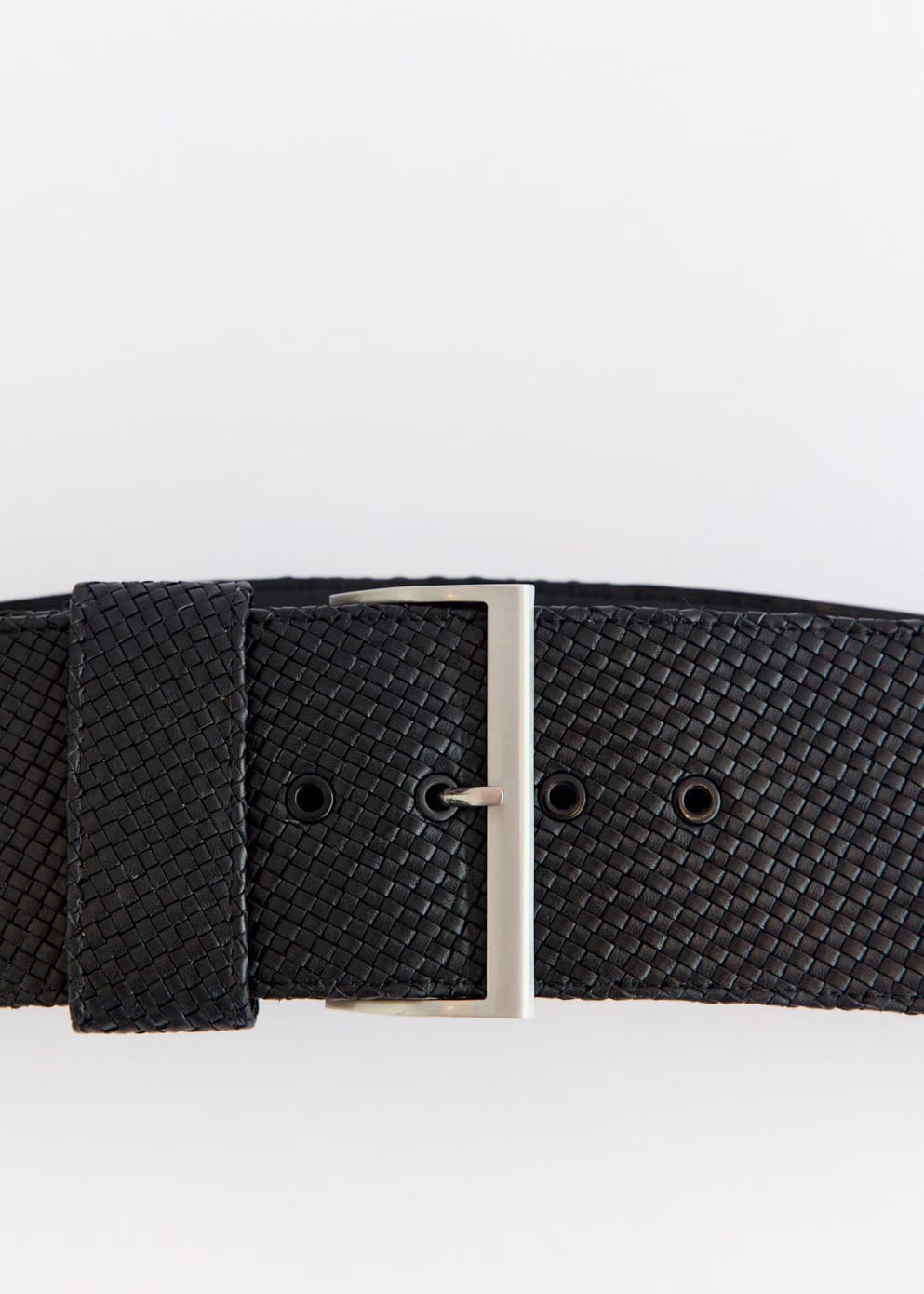 St. Agni Woven Wide Belt