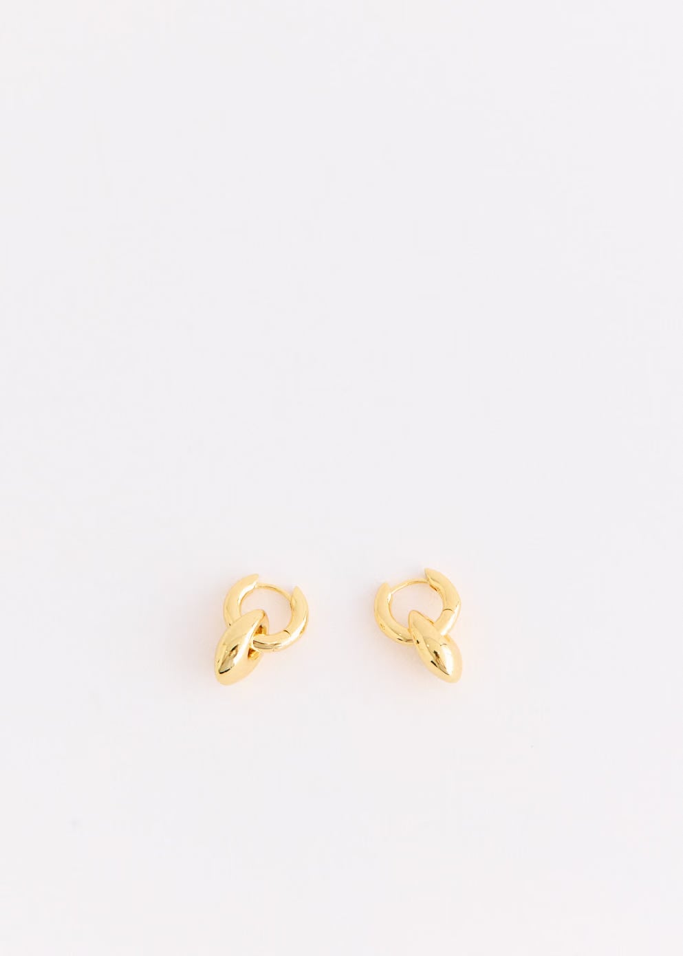 Anni Lu Petit Pebble Hoop Earrings
