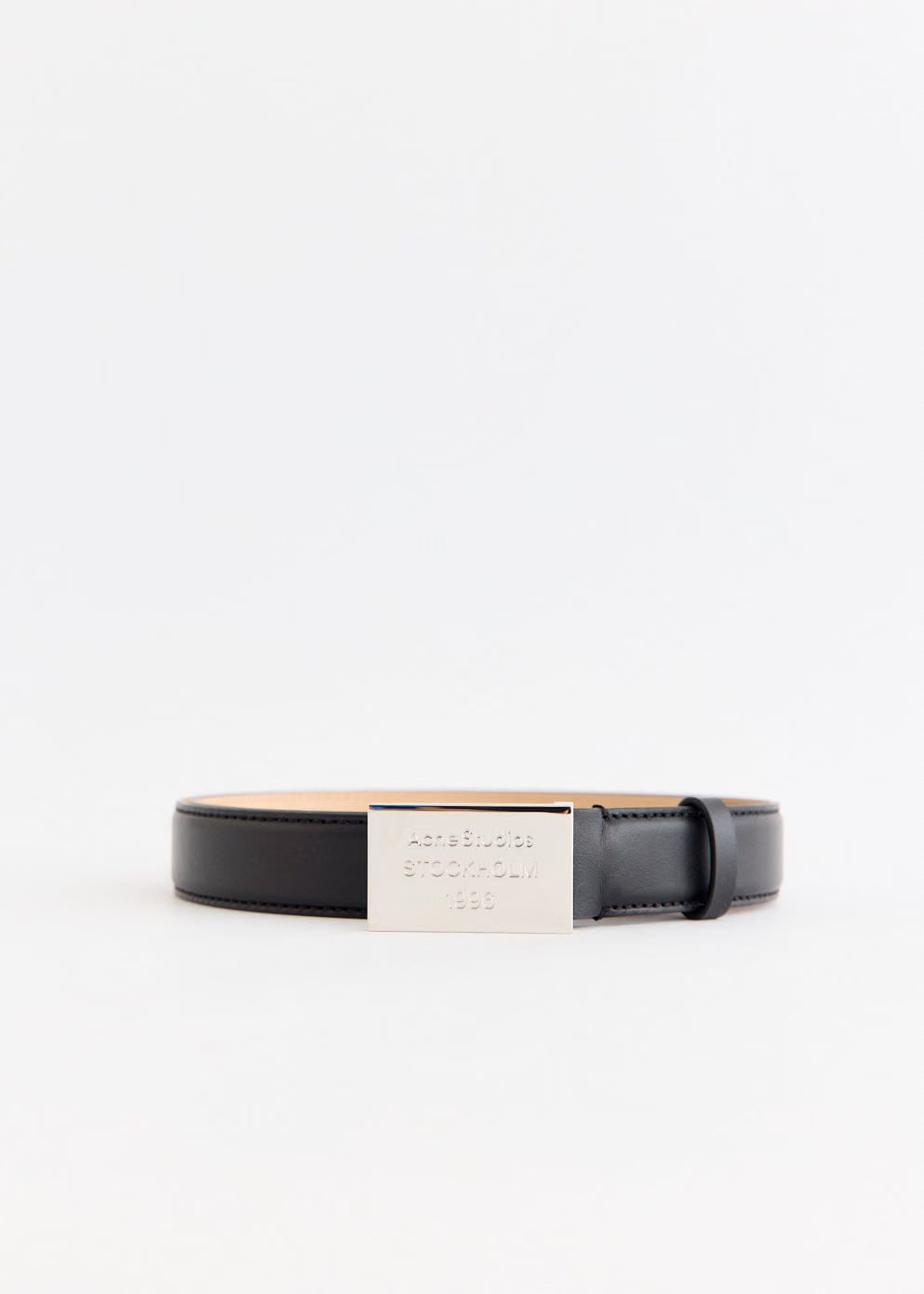 Acne Studios 1996 Logo Plaque Belt