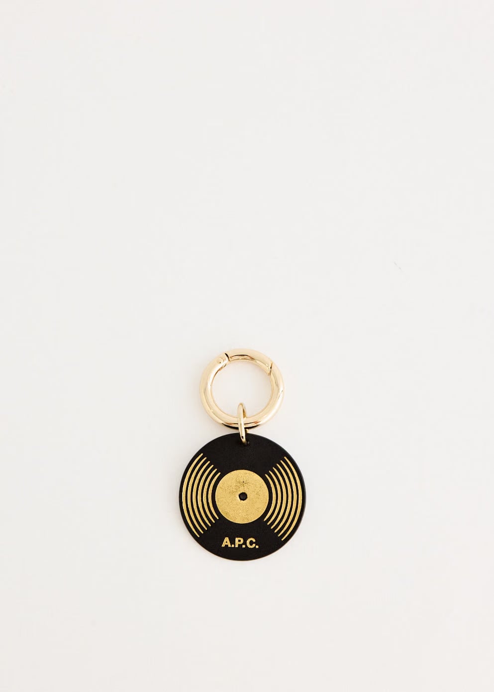 A.P.C. Vinyl Key Ring