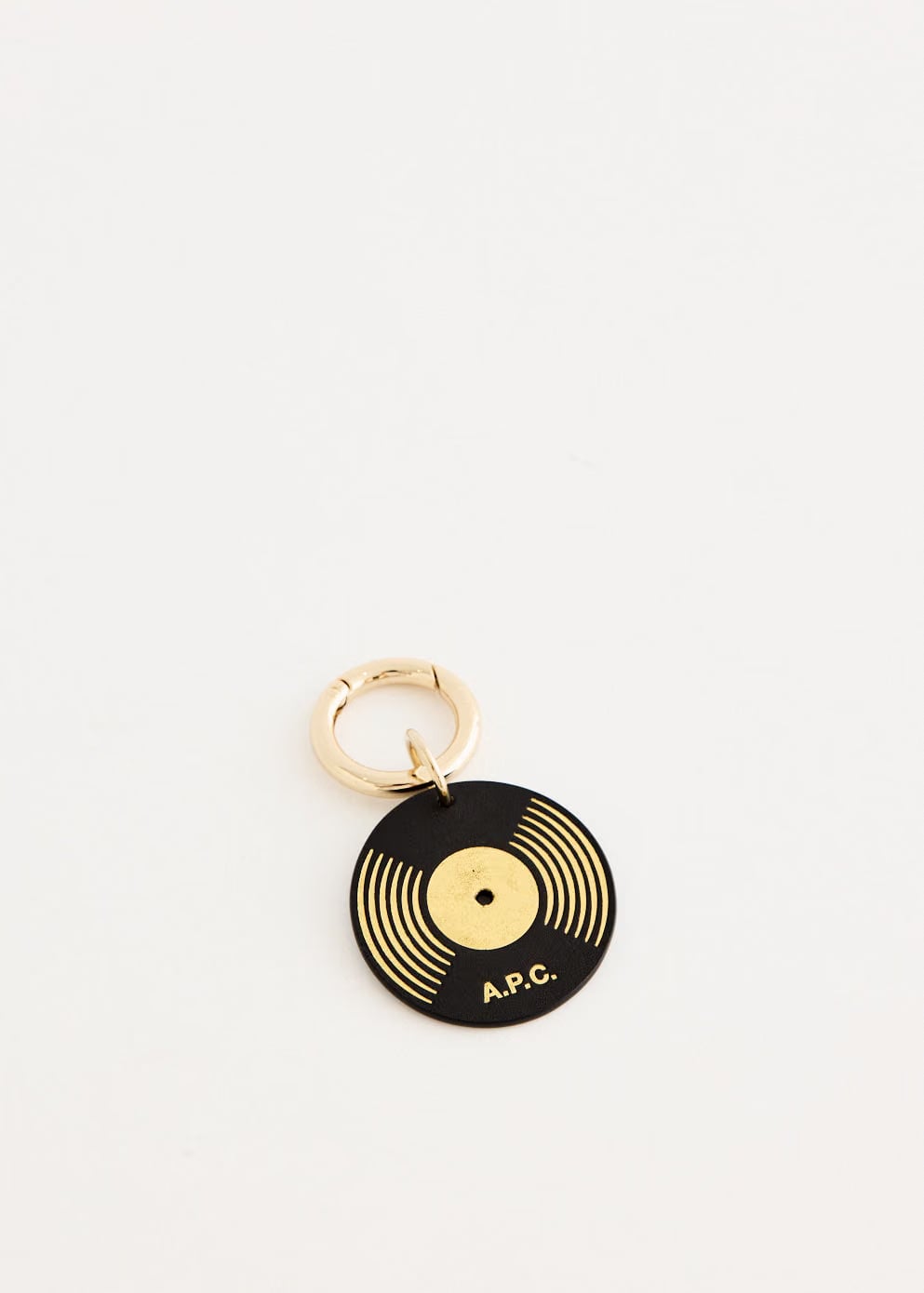 A.P.C. Vinyl Key Ring