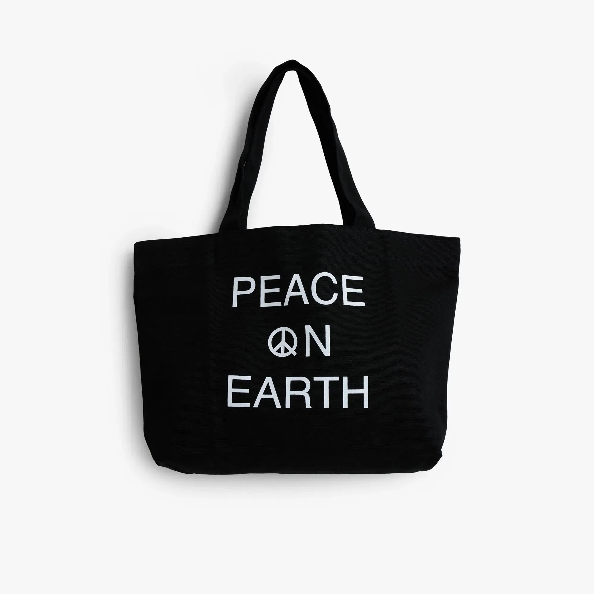 Museum of Peace and Quiet Earth Tote Bag / Black