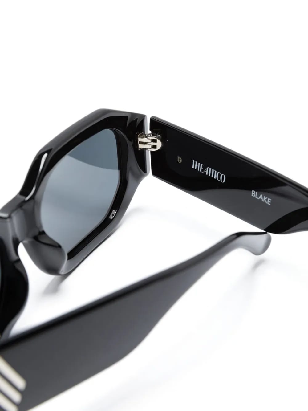 x The Attico Blake geometric sunglasses