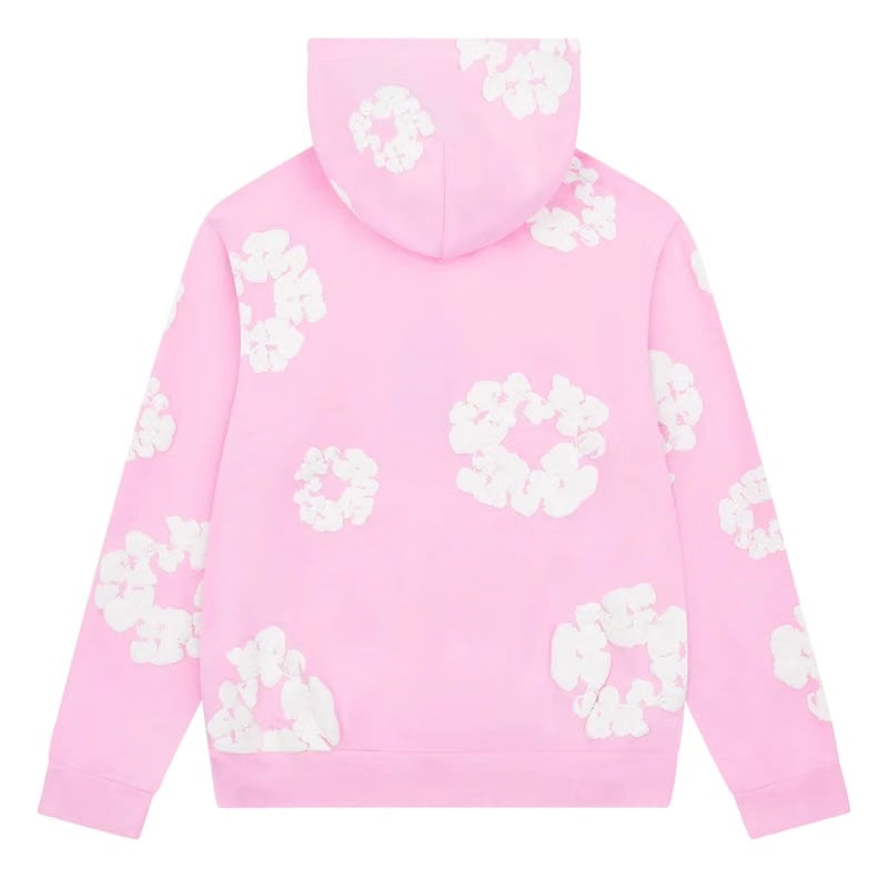 Denim Tears The Cotton Wreath Hoodie Powder Pink