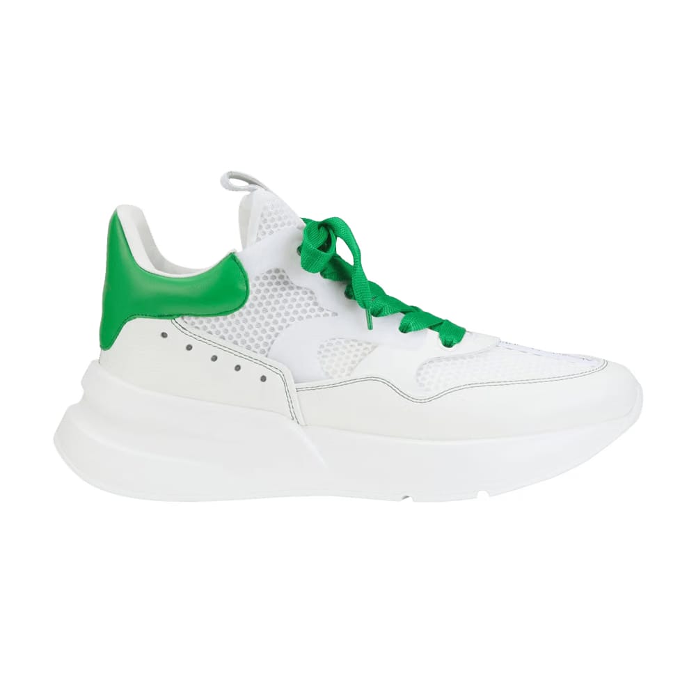 Alexander McQueen Oversized Runner White Green