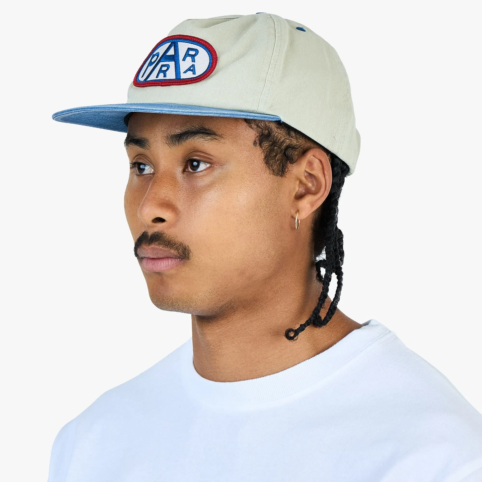 by Parra Gas Station 5 Panel Hat / Off White