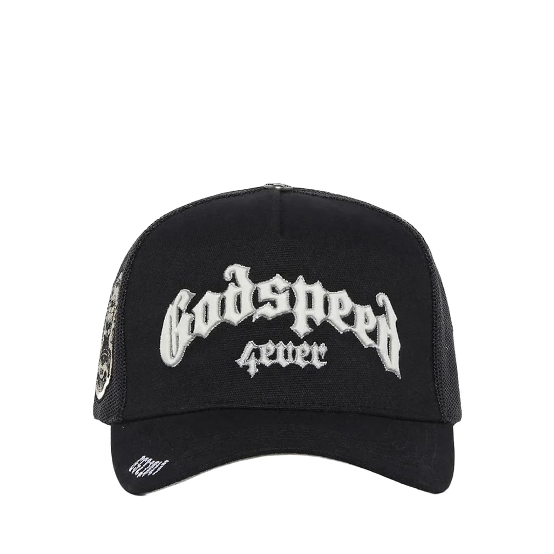 GODSPEED GS FOREVER TRUCKER HAT OG BLACK