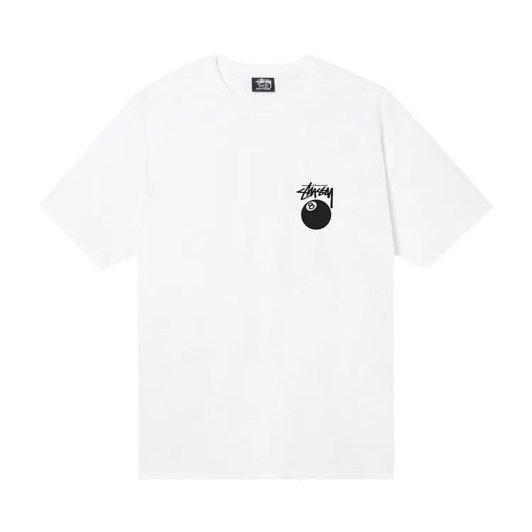 Stussy Billiards T-Shirt White