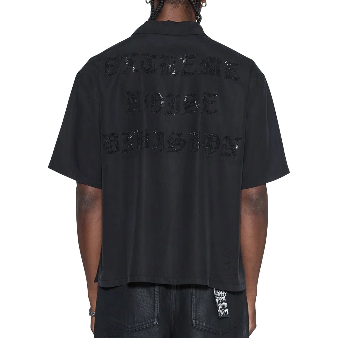 Ksubi END DINER SS SHIRT SATIN BLACK