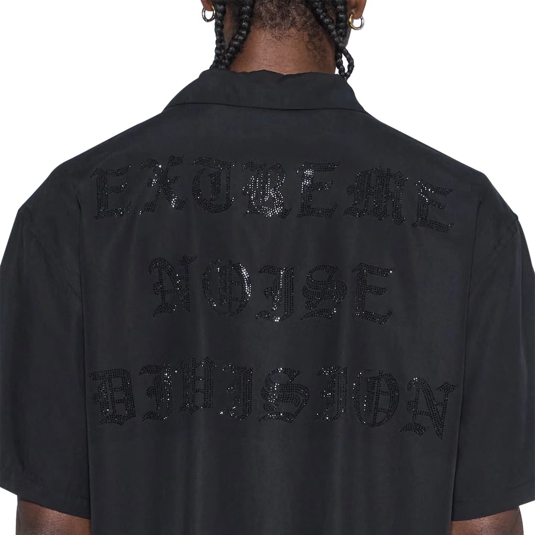 Ksubi END DINER SS SHIRT SATIN BLACK