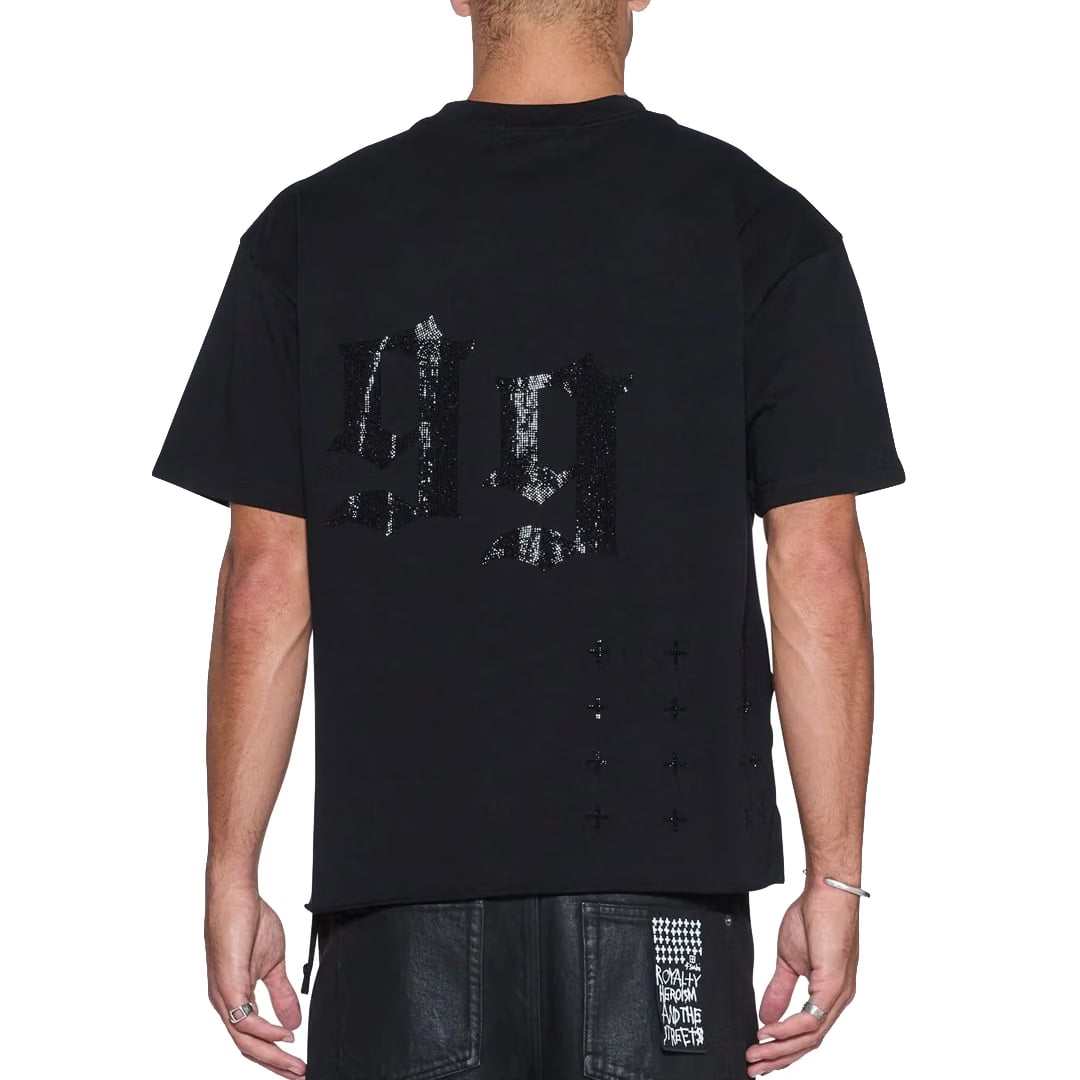 Ksubi STARDOM EKCESS SS TEE BLACK CRYSTAL