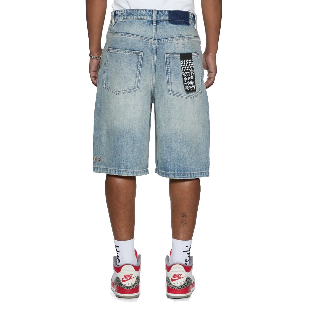 Ksubi MAXX SHORTS ASTRAL SOTT WALKSHORTS DENIM BLUE