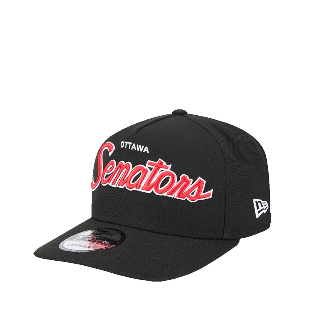 New Era OTTAWA SENATORS NHL 9FIFTY SCRIPT A-FRAME SNAPBACK