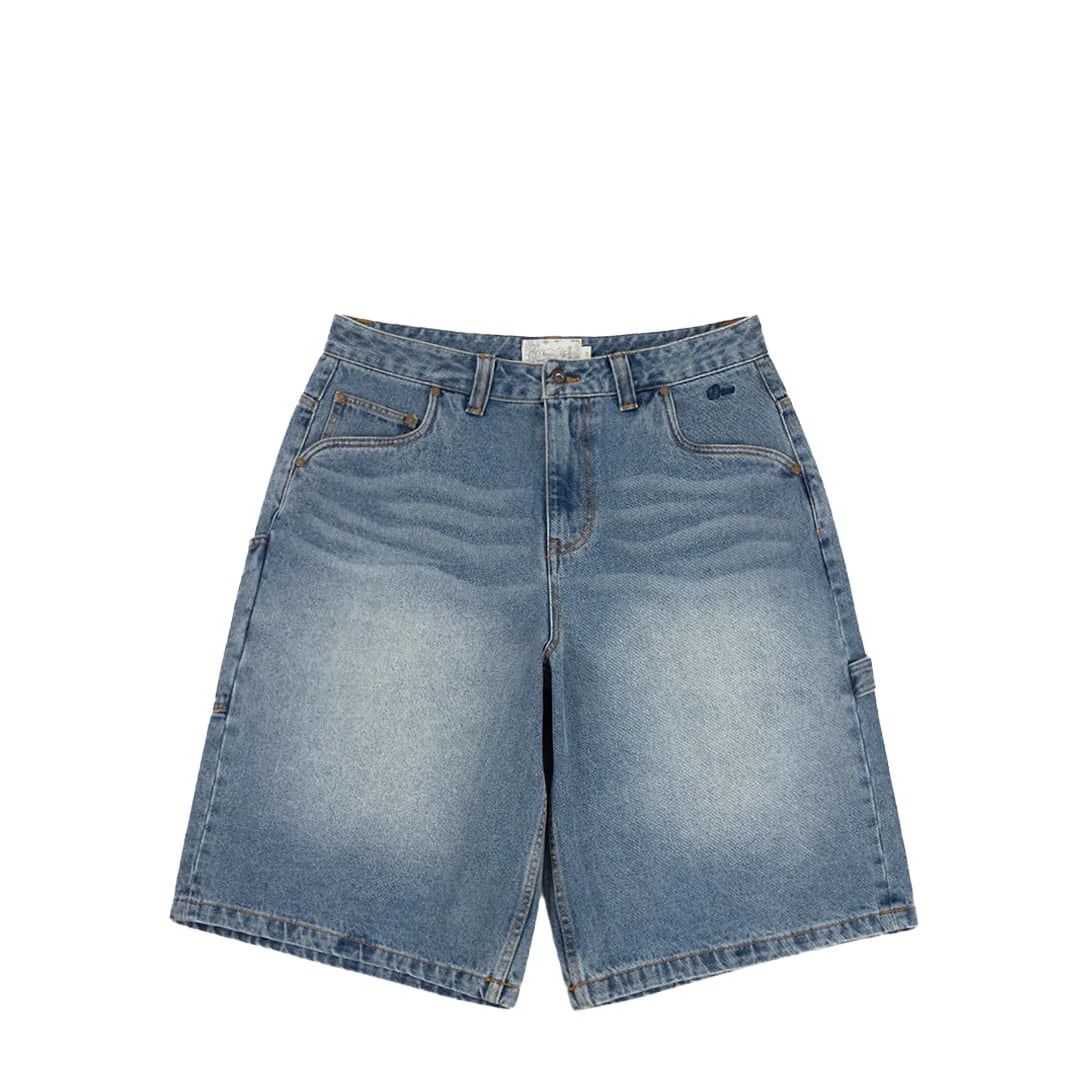 Dime CLASSIC DENIM SHORTS SANDBLASTED INDIGO