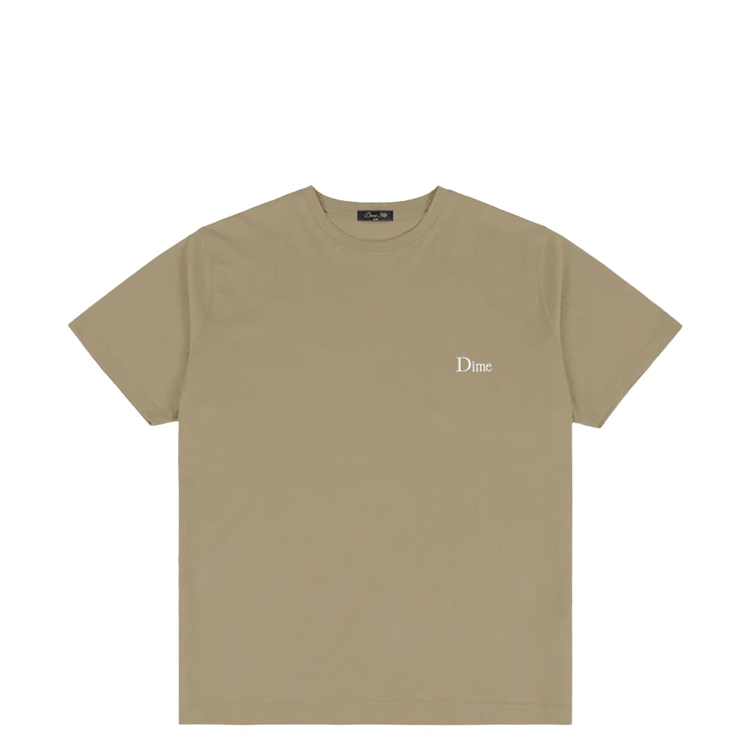 Dime CLASSIC SMALL LOGO T-SHIRT MILITARY OLIVE