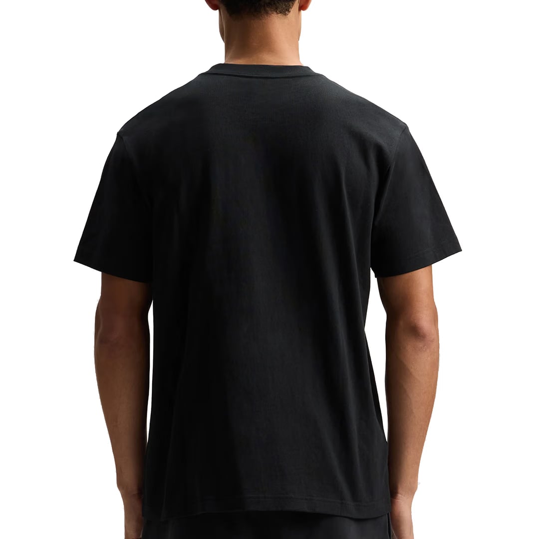 Purple Brand CRYSTAL SLANTED SCRIPT TEE BLACK