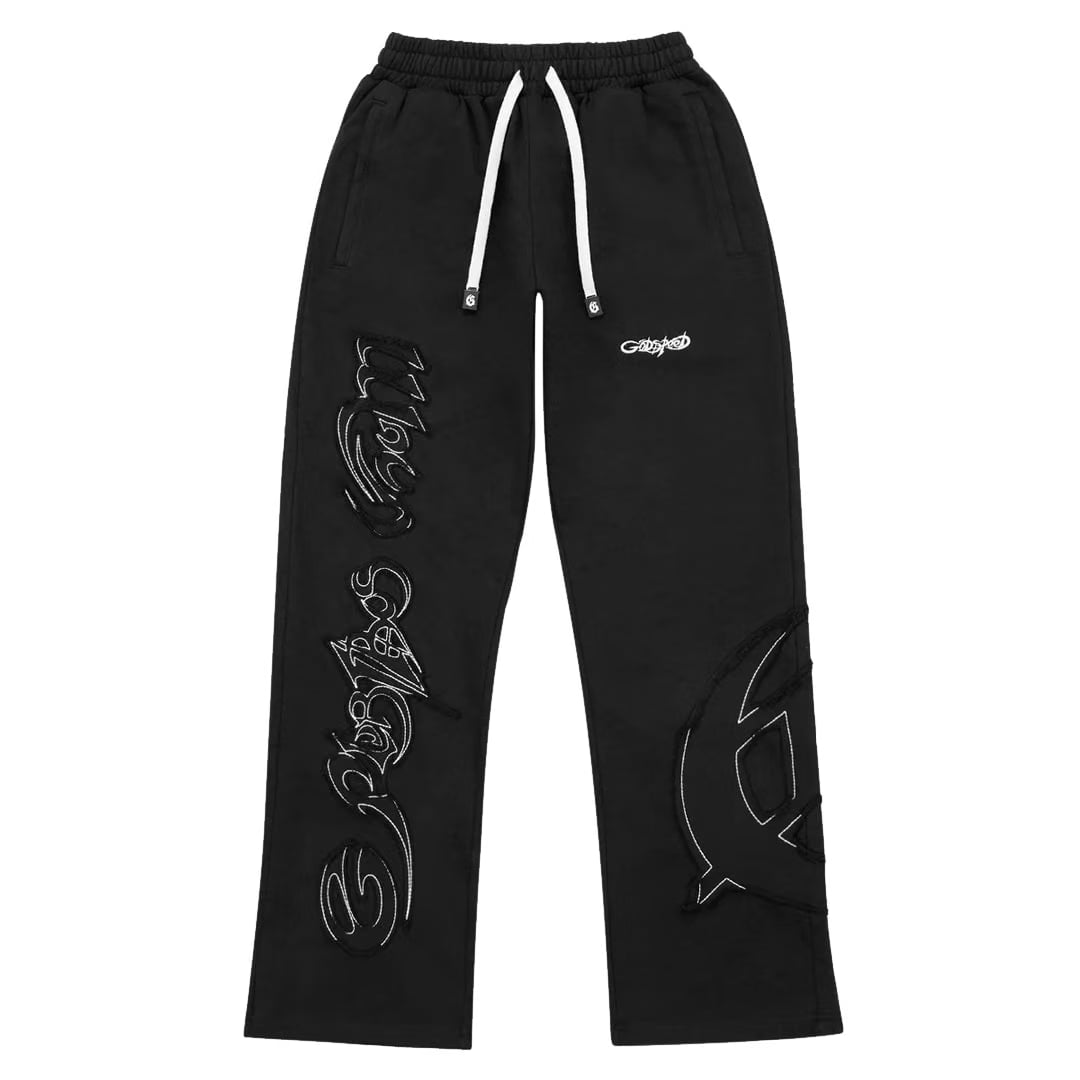 GODSPEED RAW IMPORT SWEATPANTS BLACK
