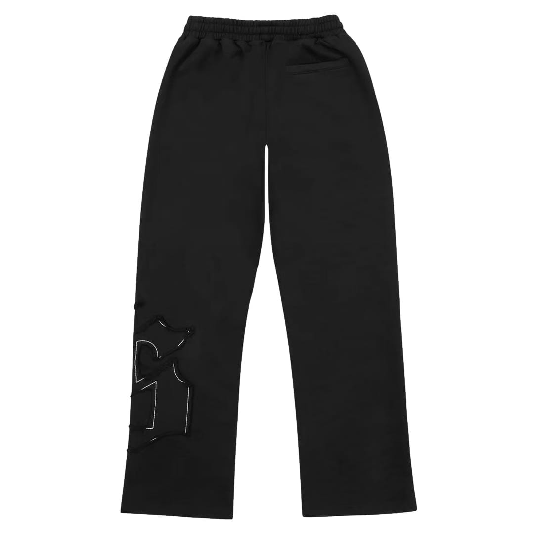 GODSPEED RAW IMPORT SWEATPANTS BLACK
