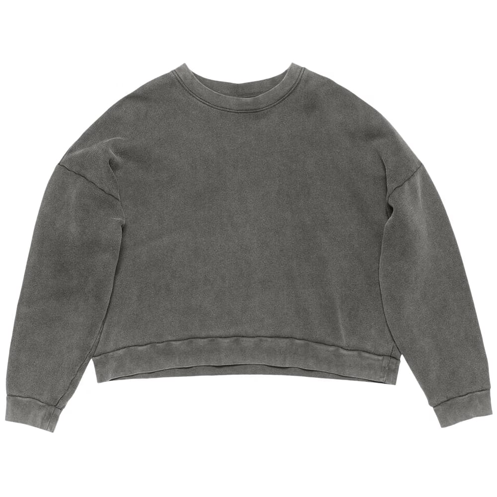 Acne Studios Crewneck Sweater Faded Black