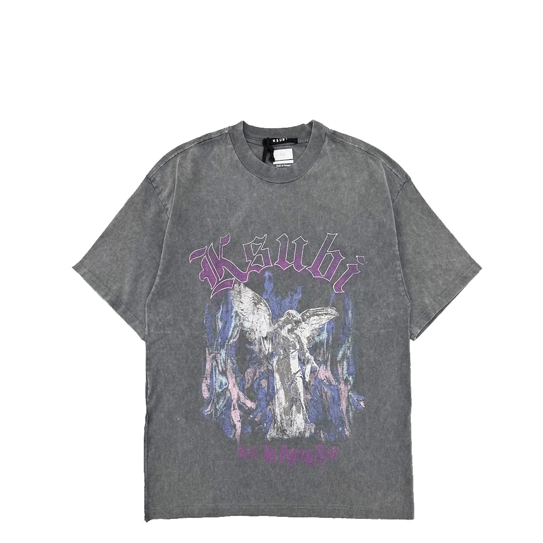Ksubi FALLEN EKCESS SS TEE CHARCOAL